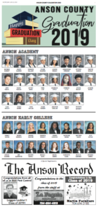 Anson County Graduates 2019