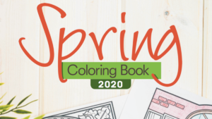 Spring Coloring Book