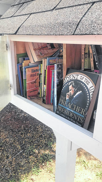 <p>The idea behind these libraries is to “take a book and leave a book.”</p>
<p>Courtesy Photo</p>