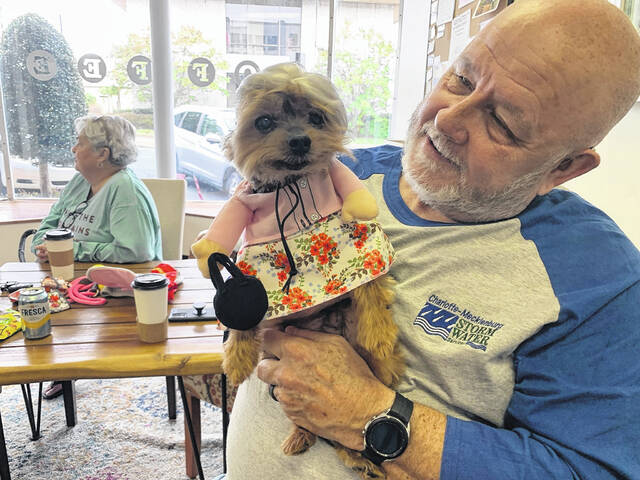 
			
				                                Animal Shelter Director Maureen Lett’s dog Raleigh is Mrs. Doubtfire.
                                 Hannah Barron | Anson Record

			
		