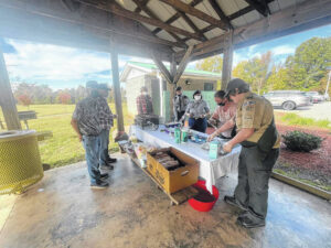 Anson celebrates Veterans Day, awards door prizes