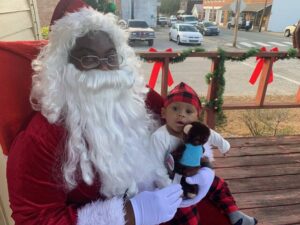 Santa Claus came to town