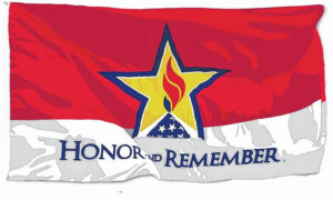 Peachland Remembers awarded flags honoring service