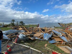 Tornado hits Burnsville; no injuries reported