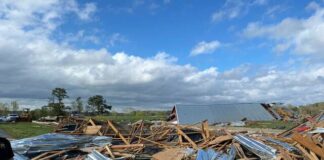 
			
				                                Tornado damage in Burnsville
                                 Contributed photo

			
		