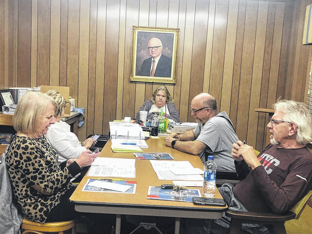 The Norman Town Council at their February, 2023 meeting.
                                 Matthew Sasser | Daily Journal