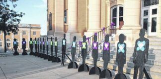 
			
				                                “During the vigil we display what we call silent witnesses which are wooden silhouettes of victims who died due to domestic violence in Anson County and have a short program including family and victim statements and a presentation to local law and enforcement and organizations for supporting the agency,” said Kimberly Liles, a victim advocate of 12 years at the Anson County Domestic Violence Coalition, about last year’s vigil.
 
			
		