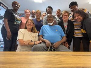 Longstanding volunteer at BRLC retires