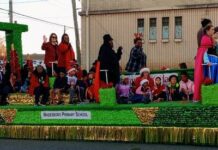 
			
				                                The Wadesboro Elementary School float featured characters from “Frozen.”
                                 Lauren Monica | Anson Record

			
		