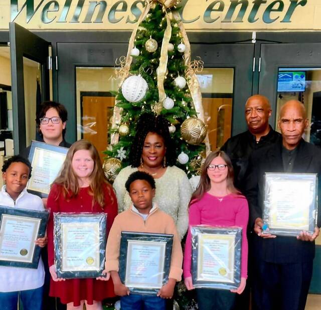 130280425_web1_DragonsJanuary 
			
				                                On Saturday, Dec. 16, 2023, six of the Ebony Dragons Martial Arts Academy competition team attended a Karate Awards Banquet held in Dillon, SC. Hard work pays off! Pictured are, in the front row, Curtis Tre Garth, Addison Jarrell, Christian Garth, Adelynn Helms and Lorenzo Hubbard. In the back row are Joshua Green, Sensei Denise and Master Ronnie Covington. Not pictured is Sensei Weaver Thomas.
                                 Submitted photo
