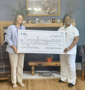 Caraway Foundation awarded grant from Duke Energy
