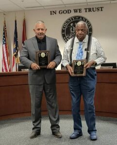 Anson County send retiring commissioners a fond farewell