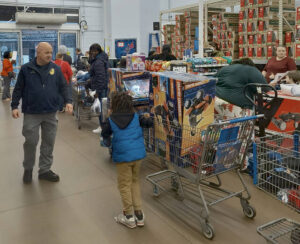 Anson County shops with the sheriff