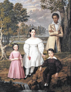 Bélizaire and the Frey Children: ghost within the painting