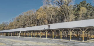 
			
				                                An early image from the Barnyard Peachland Flea Market’s construction
                                 Lauren Monica | Anson Record

			
		