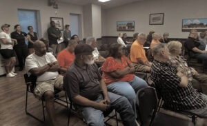 WPD officer asks; “Where is the thin blue line?”