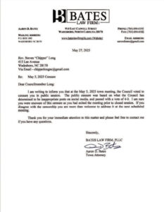 The censure heard ‘round the county