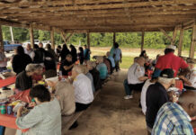 
			
				                                Following the Memorial Day service, Ansonians gathered together to celebrate each other, friends, and fellowship this past Memorial Day at Wadesboro Park
                                 Contributed courtesy of Laura Laney

			
		