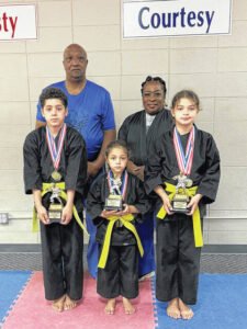 Dragons compete at Pro Am Karate Tourney